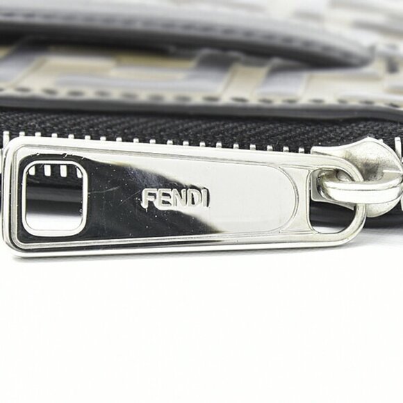 FENDI Brown Zucca Shoulder Bag - Picture 8 of 10